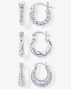 PAVOI Huggies-Twisted Earring Pack