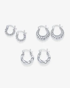 PAVOI Huggies-Twisted Earring Pack