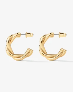 PAVOI Hoops-Twisted Hoops