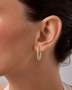 PAVOI Hoops-Two-Tone Hoops