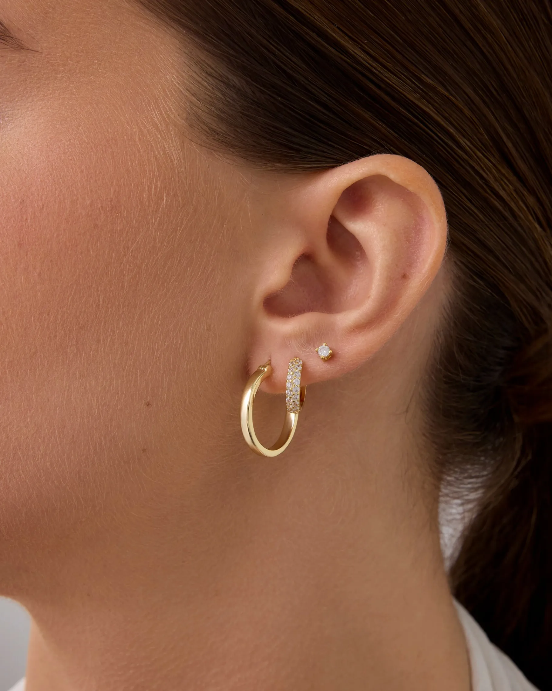 PAVOI Flat Backs|Studs-Two-Way Heart Studs