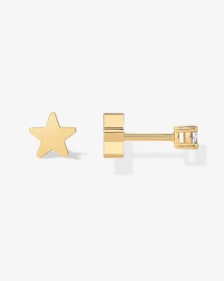 PAVOI Flat Backs|Studs-Two-Way Star Studs