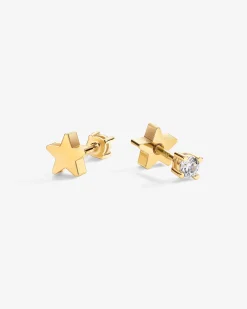 PAVOI Flat Backs|Studs-Two-Way Star Studs