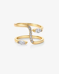PAVOI Statement|Statement-Uraeus Open Band Ring