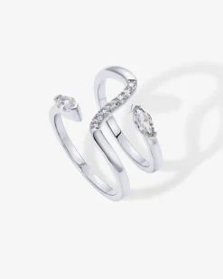 PAVOI Statement|Statement-Uraeus Open Band Ring