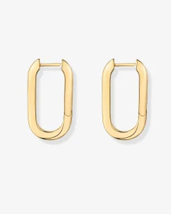 PAVOI Huggies|Hoops-U-Shaped Link Hoop