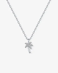 PAVOI Pendants-Vacation Palm Necklace