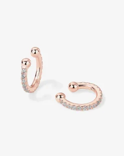 PAVOI Vermeil Earrings-Vermeil Amelia Ear Cuffs