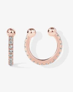 PAVOI Vermeil Earrings-Vermeil Amelia Ear Cuffs