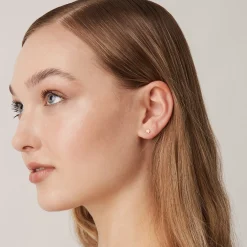 PAVOI Vermeil Earrings-Vermeil Astral Studs