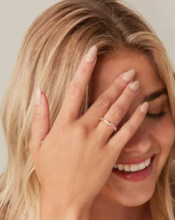 PAVOI Vermeil Rings-Vermeil Braided Eternity Band