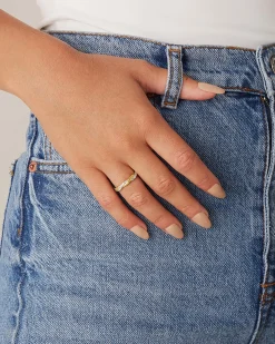 PAVOI Vermeil Rings-Vermeil Braided Eternity Band