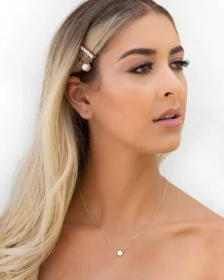 PAVOI Vermeil Necklaces-Vermeil Disc Necklace