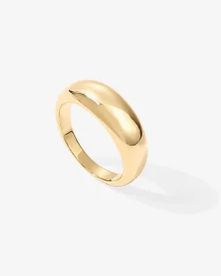 PAVOI Vermeil Rings-Vermeil Dome Ring