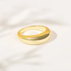 PAVOI Vermeil Rings-Vermeil Dome Ring
