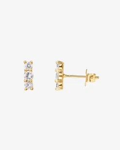 PAVOI Vermeil Earrings-Vermeil Eva Studs