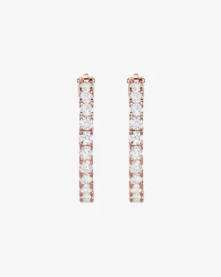 PAVOI Vermeil Earrings-Vermeil Inside-Out Hoops