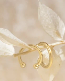PAVOI Vermeil Earrings-Vermeil Jane Ear Cuffs