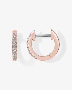 PAVOI Vermeil Earrings-Vermeil Josephine Huggies