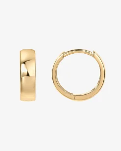 PAVOI Vermeil Earrings-Vermeil Kimbra Huggies