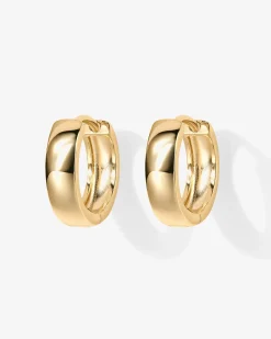 PAVOI Vermeil Earrings-Vermeil Kimbra Huggies