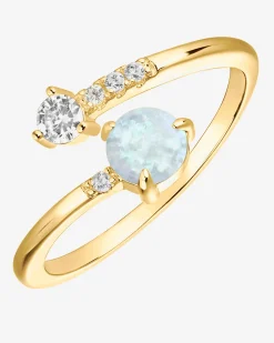 PAVOI Vermeil Rings-Vermeil Luna Ring
