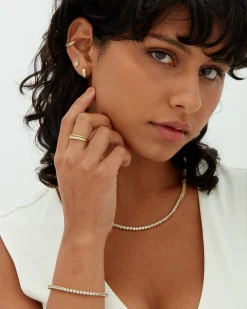 PAVOI Vermeil Bracelets-Vermeil Medium Tennis Bracelet