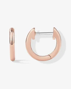 PAVOI Vermeil Earrings-Vermeil Mini Huggies