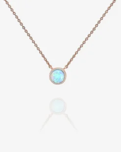 PAVOI Vermeil Necklaces-Vermeil Opal Necklace