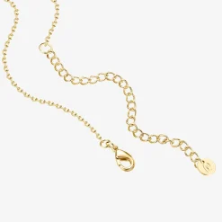 PAVOI Vermeil Necklaces-Vermeil Open Circle Pendant Necklace