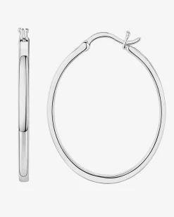 PAVOI Vermeil Earrings-Vermeil Square Tube Hoops