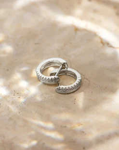 PAVOI Vermeil Earrings-Vermeil Two-Faced Huggie