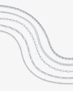 PAVOI Chain-Wear Everywhere Chain Bracelet 5-Pack