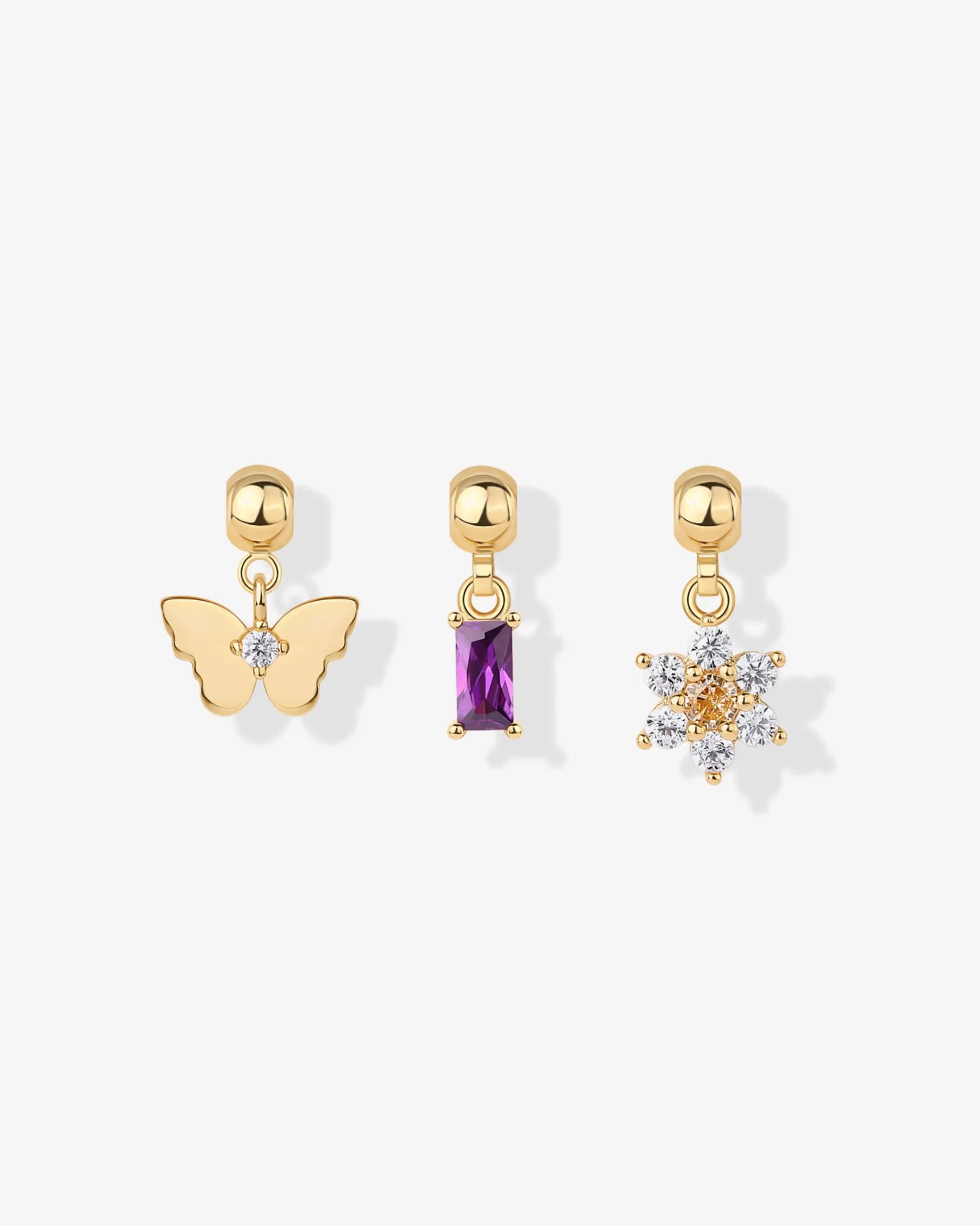 PAVOI Charms|Pendants-Whimsy Butterfly Charm Necklace