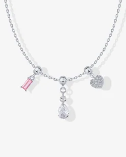 PAVOI Charms|Pendants-Whimsy Heart Charm Necklace