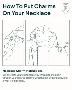 PAVOI Charms|Pendants-Whimsy Spike Charm Necklace