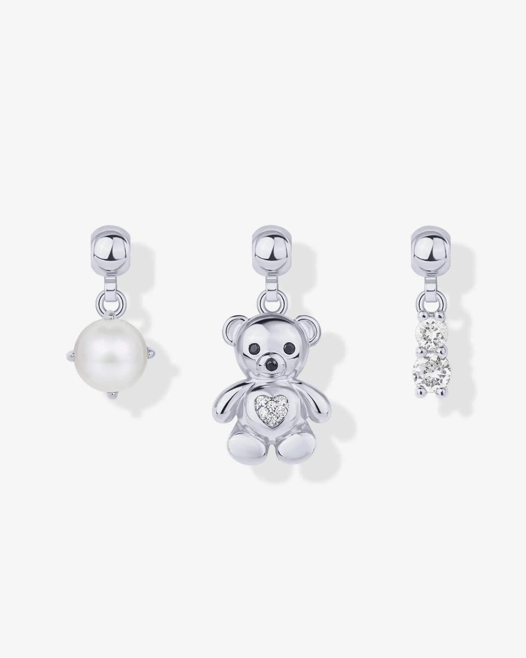 PAVOI Charms|Pearls-Whimsy Teddy Bear Charm Necklace