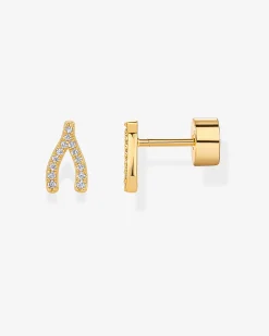 PAVOI Flat Backs|Studs-Wishbone Studs