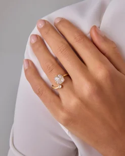 PAVOI Engagement-Wrapped Around Your Finger Ring