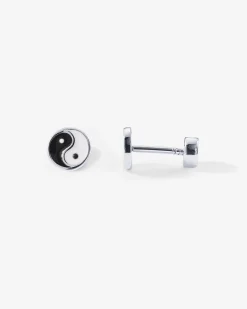 PAVOI Flat Backs|Studs-Yin Yang Screw Back Studs